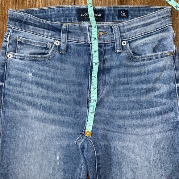 Lucky Brand Ava Skinny Jeans 26 Mid Rise Skinny - Picture 6 of 12